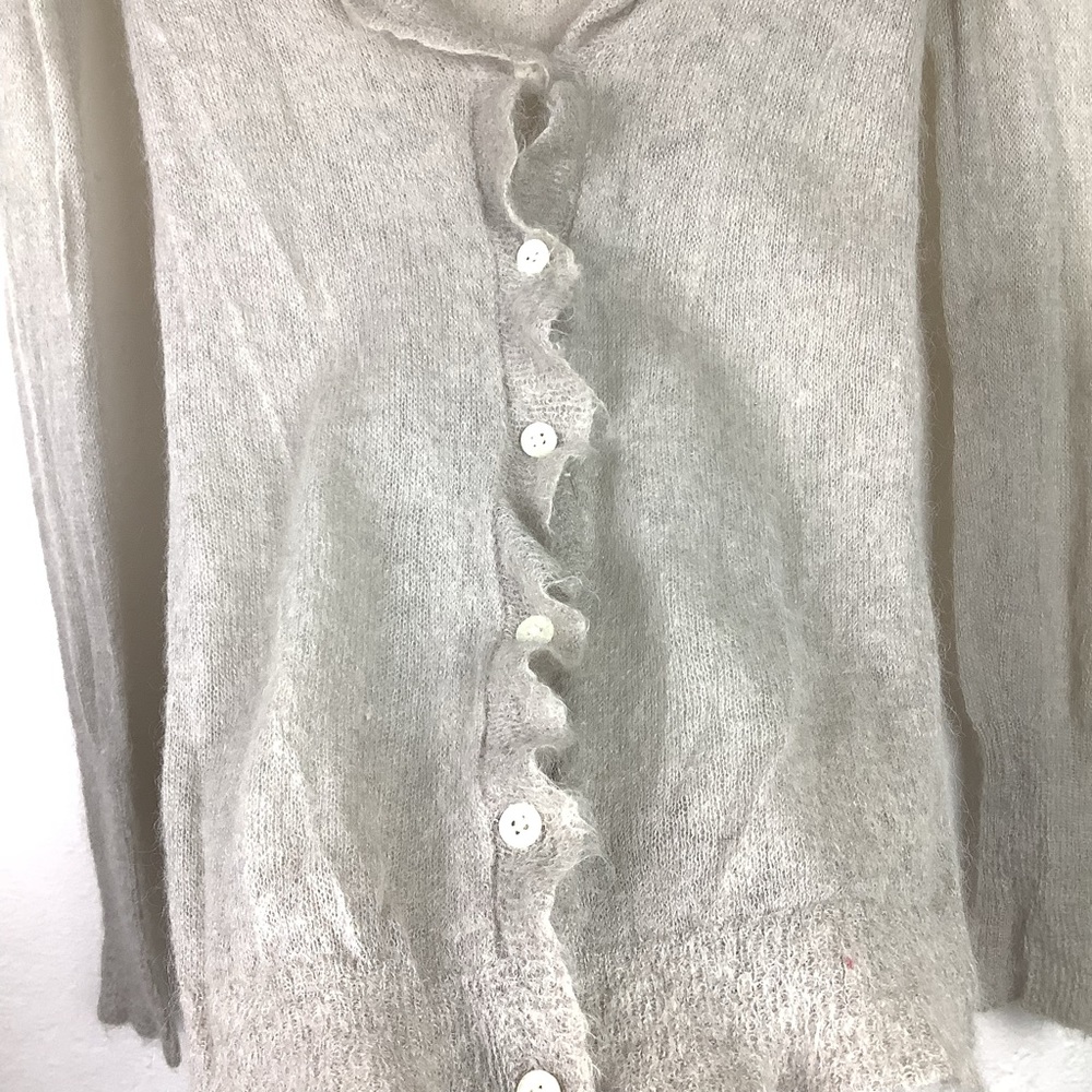J.Crew mohair/wool cardigan size small - Picture 3 of 4